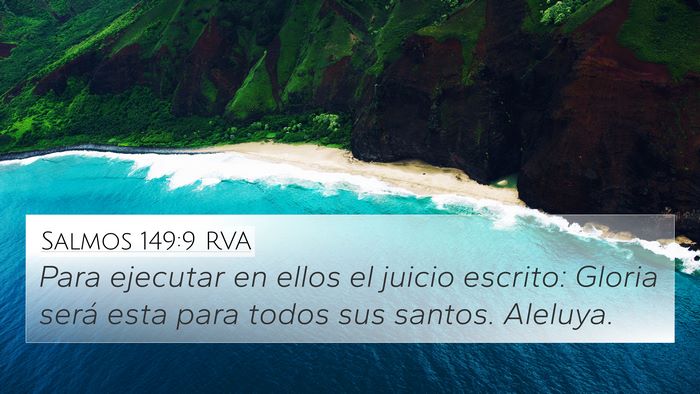 Salmos 149:9 RVA Bible Verse Image