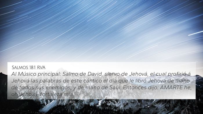 Salmos 18:1 RVA Bible Verse Image