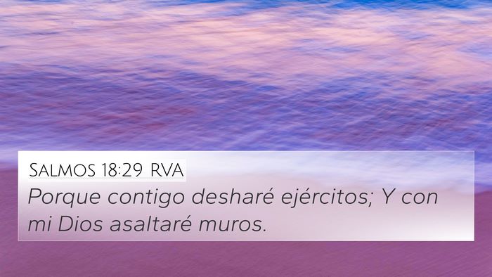 Salmos 18:29 RVA Bible Verse Image