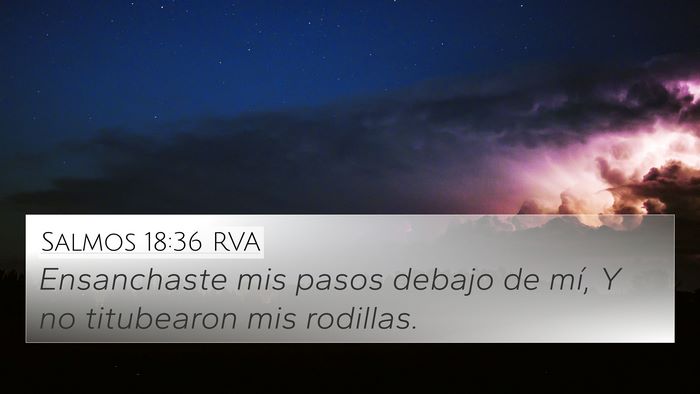 Salmos 18:36 RVA Bible Verse Image