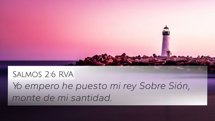 Salmos 2:6 RVA Bible Verse Image