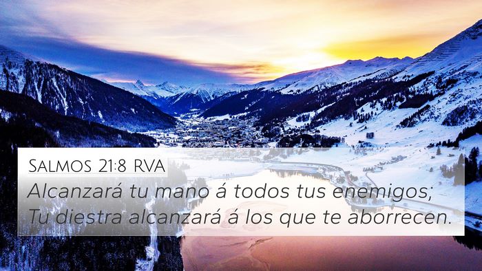Salmos 21:8 RVA Bible Verse Image