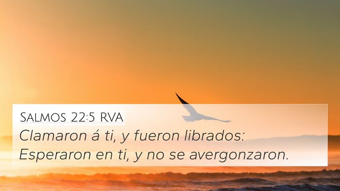 Salmos 22:5 RVA Bible Verse Image