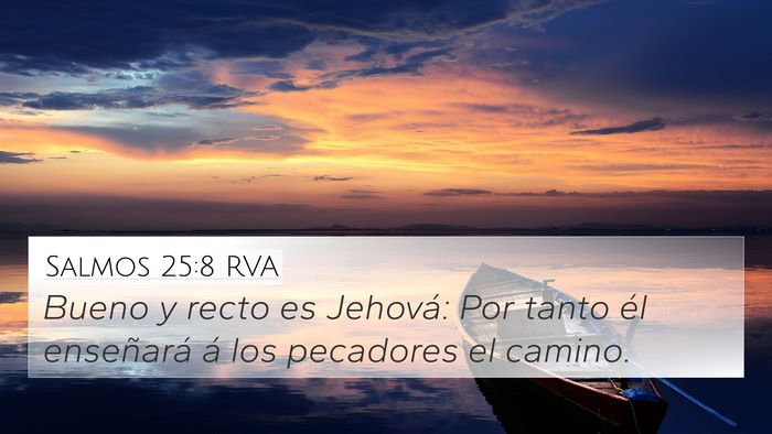 Salmos 25:8 RVA Bible Verse Image