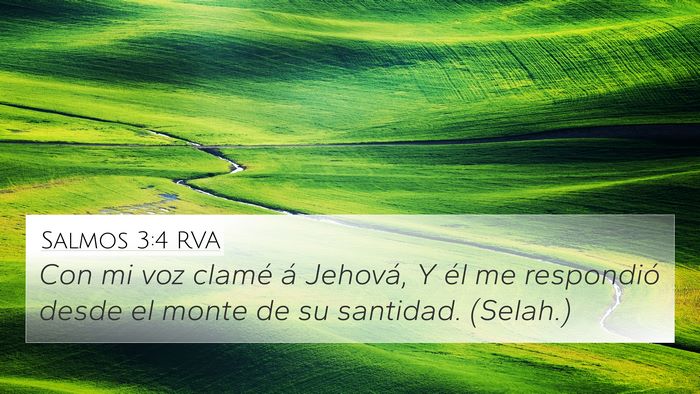 Salmos 3:4 RVA Bible Verse Image