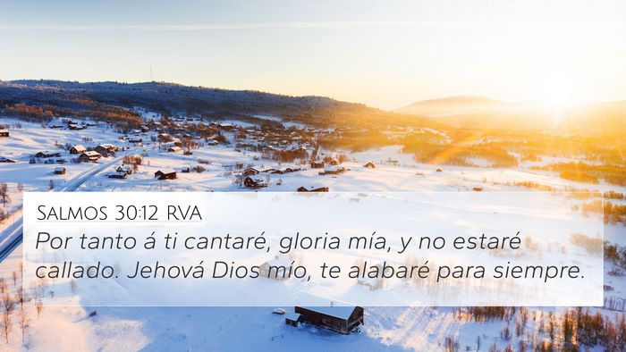 Salmos 30:12 RVA Bible Verse Image