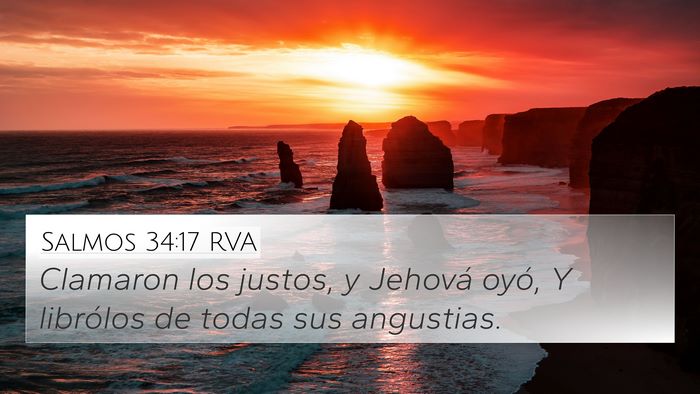 Salmos 34:17 RVA Bible Verse Image