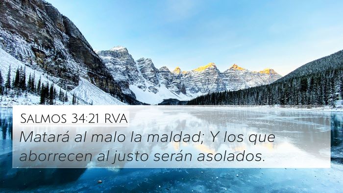 Salmos 34:21 RVA Bible Verse Image