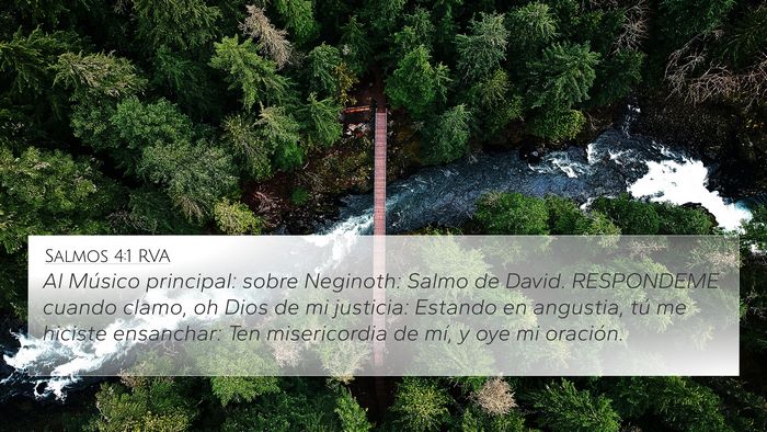 Salmos 4:1 RVA Bible Verse Image