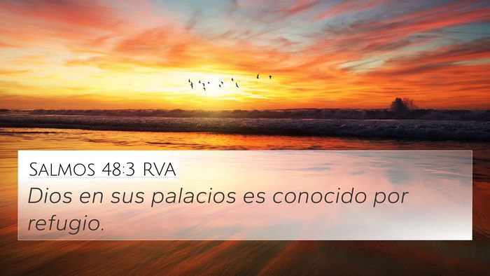 Salmos 48:3 RVA Bible Verse Image