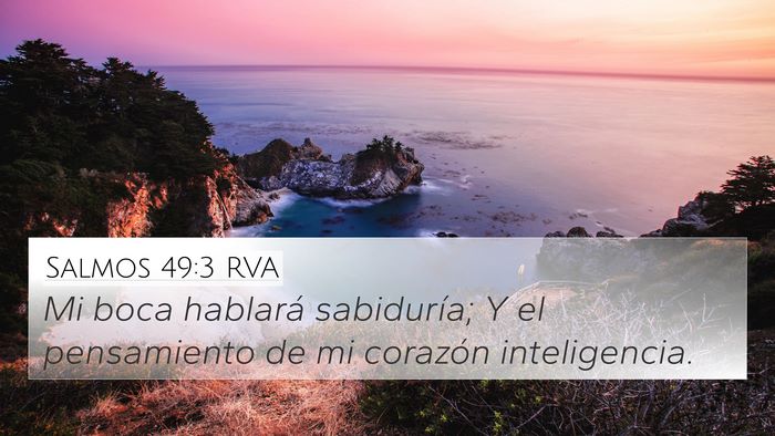Salmos 49:3 RVA Bible Verse Image