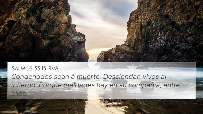 Salmos 55:15 RVA Bible Verse Image