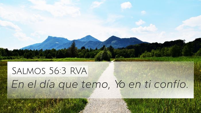 Salmos 56:3 RVA Bible Verse Image