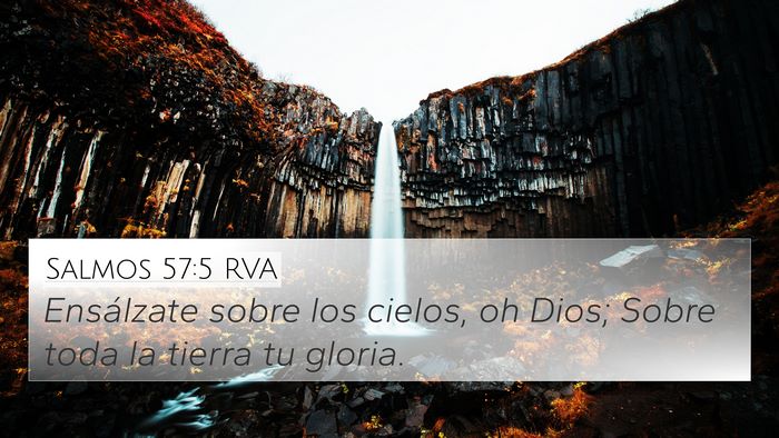 Salmos 57:5 RVA Bible Verse Image