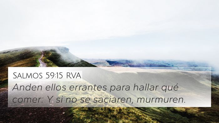 Salmos 59:15 RVA Bible Verse Image