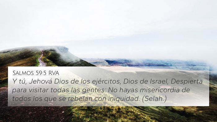 Salmos 59:5 RVA Bible Verse Image