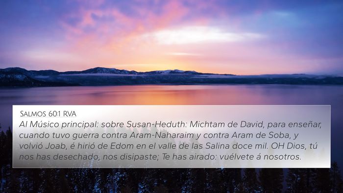 Salmos 60:1 RVA Bible Verse Image
