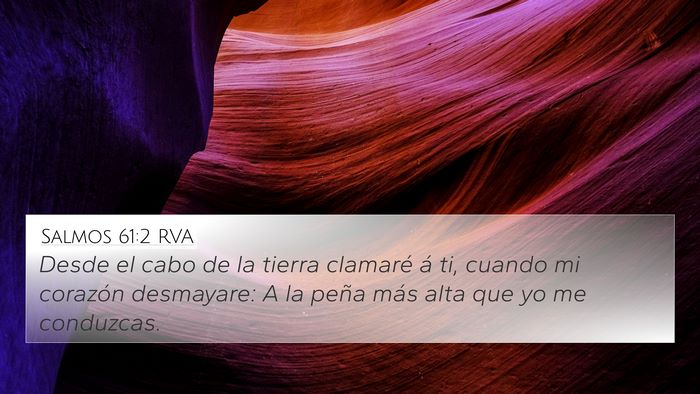 Salmos 61:2 RVA Bible Verse Image