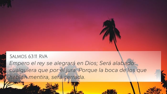 Salmos 63:11 RVA Bible Verse Image