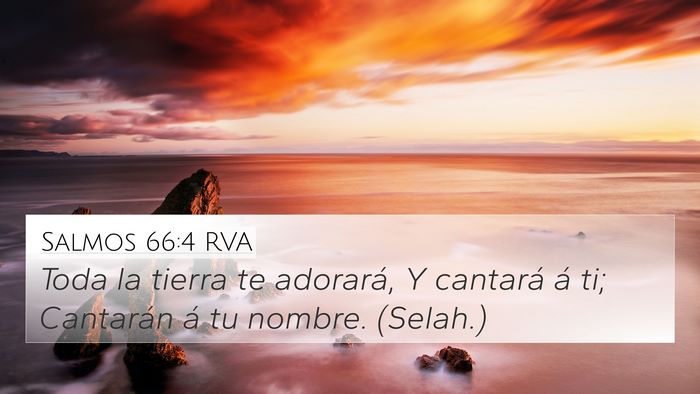 Salmos 66:4 RVA Bible Verse Image