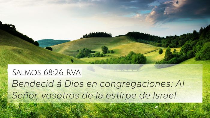 Salmos 68:26 RVA Bible Verse Image