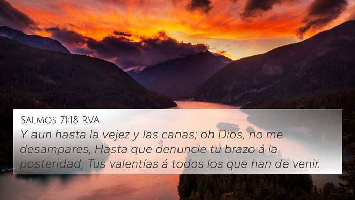 Salmos 71:18 RVA Bible Verse Image