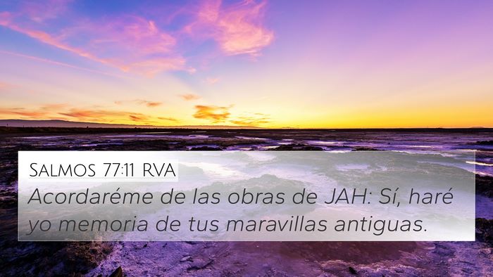 Salmos 77:11 RVA Bible Verse Image