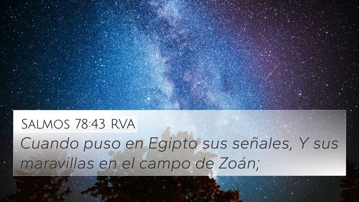 Salmos 78:43 RVA Bible Verse Image