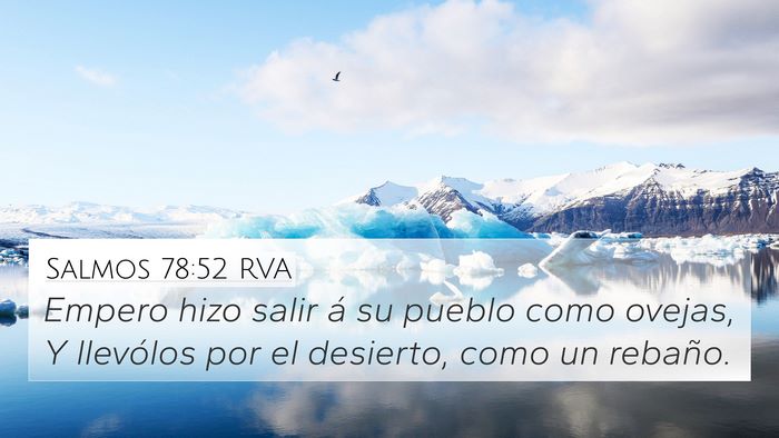 Salmos 78:52 RVA Bible Verse Image