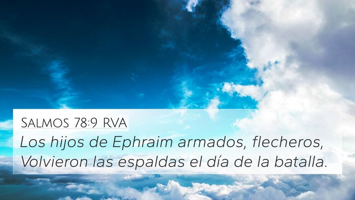 Salmos 78:9 RVA Bible Verse Image