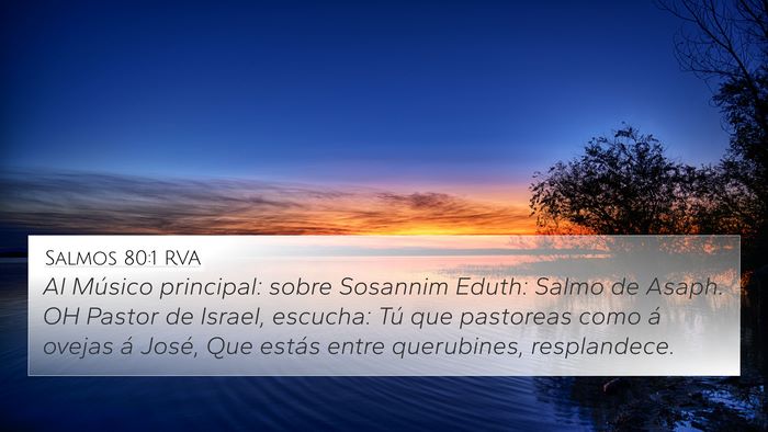 Salmos 80:1 RVA Bible Verse Image