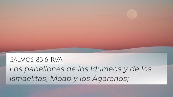 Salmos 83:6 RVA Bible Verse Image