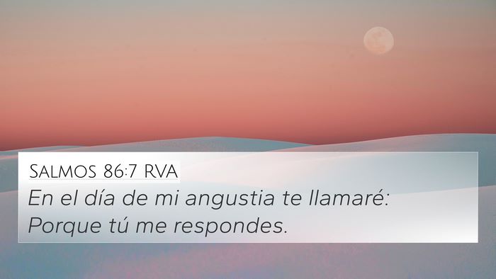 Salmos 86:7 RVA Bible Verse Image