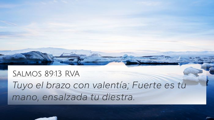 Salmos 89:13 RVA Bible Verse Image