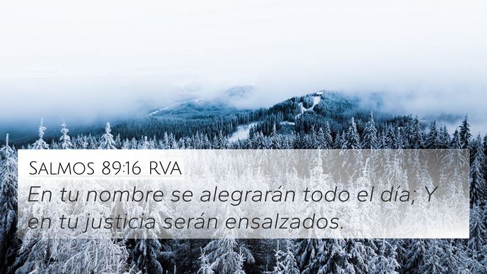 Salmos 89:16 RVA Bible Verse Image