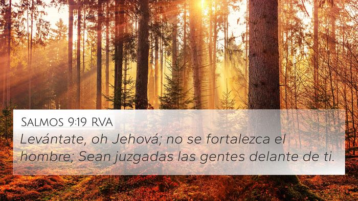 Salmos 9:19 RVA Bible Verse Image