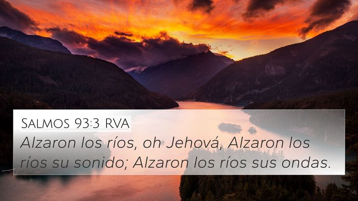 Salmos 93:3 RVA Bible Verse Image