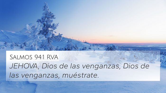 Salmos 94:1 RVA Bible Verse Image