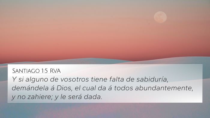 Santiago 1:5 RVA Bible Verse Image