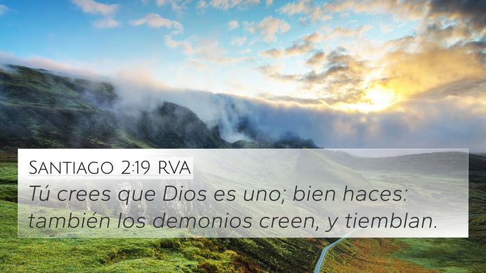 Santiago 2:19 RVA Bible Verse Image