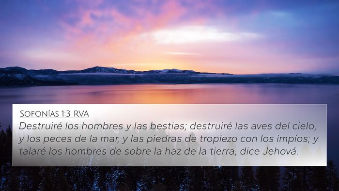 Sofonías 1:3 RVA Bible Verse Image