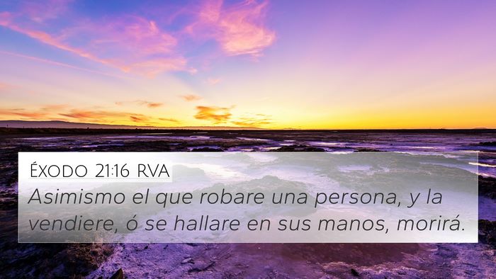 Éxodo 21:16 RVA Bible Verse Image
