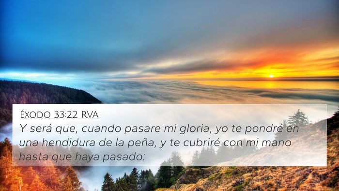 Éxodo 33:22 RVA Bible Verse Image