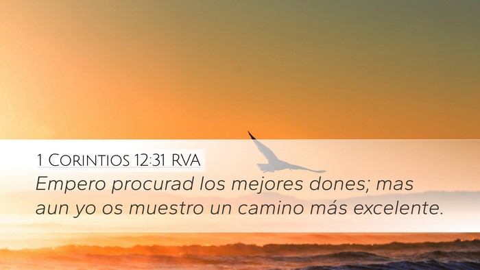 1 Corintios 12:31 RVA Bible Verse Image
