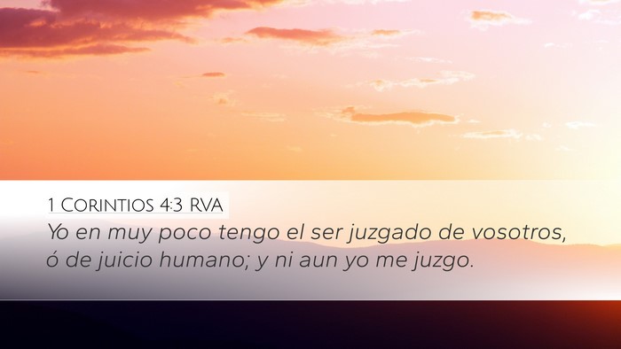 1 Corintios 4:3 RVA Bible Verse Image
