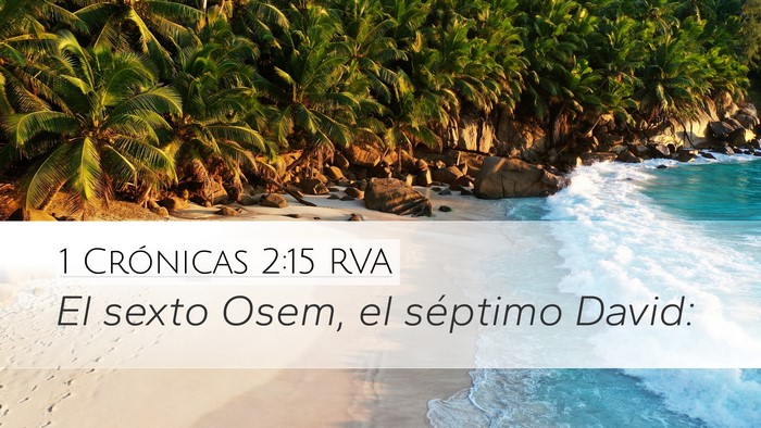 1 Crónicas 2:15 RVA Bible Verse Image
