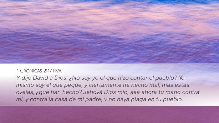 1 Crónicas 21:17 RVA Bible Verse Image