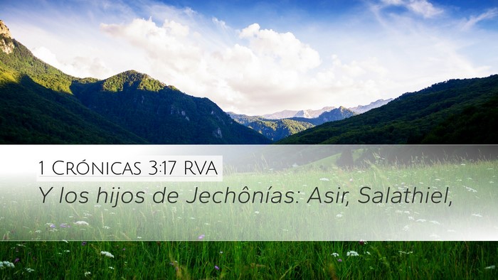 1 Crónicas 3:17 RVA Bible Verse Image