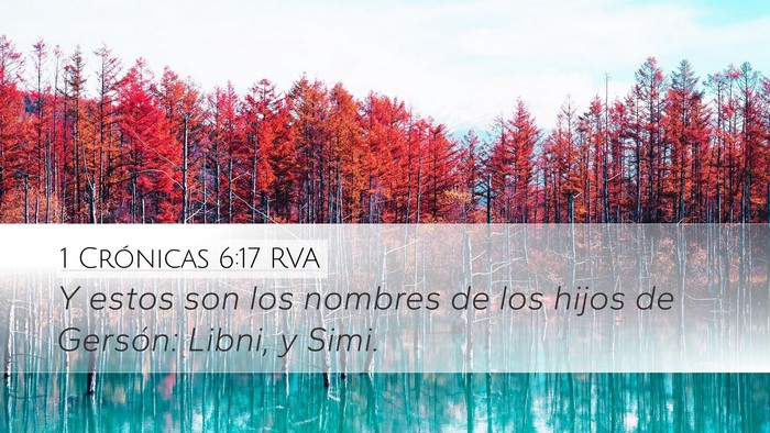 1 Crónicas 6:17 RVA Bible Verse Image