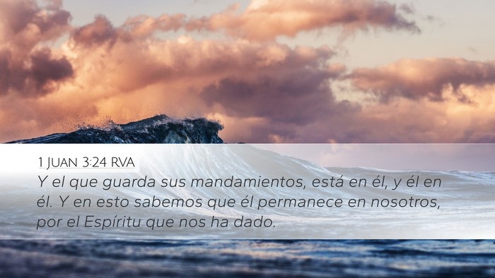 1 Juan 3:24 RVA Bible Verse Image
